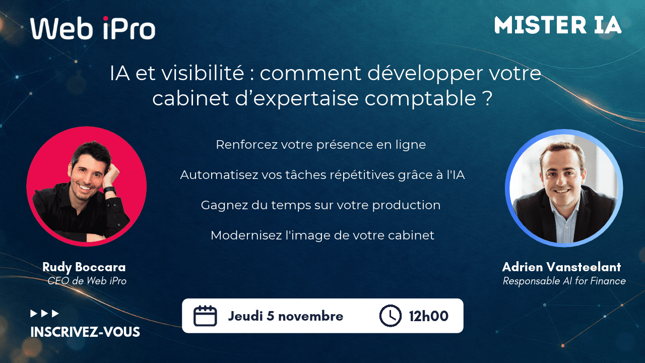  IA et visibilité : comment développer votre cabinet d’expertise comptable ?